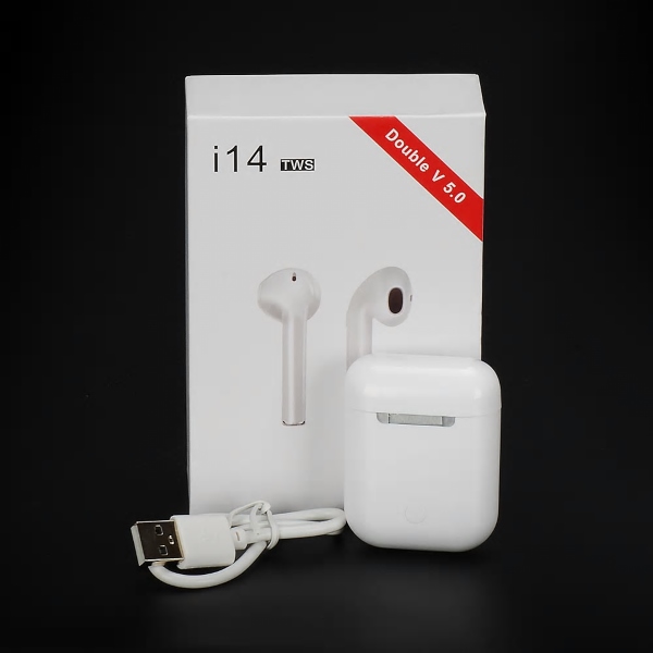 i14 TWS 1:1 Wireless Bluetooth Earphone Earbuds Touch Control ·