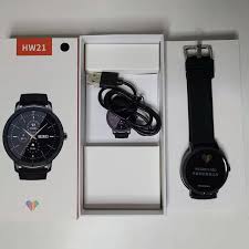 HW21 Smart Watch Metal Bluetooth Heart Rate Monitor Fitness Band Music Control Full Screen Smartwatch Men pk W46 IWO13