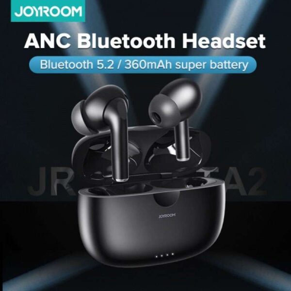 Joyroom ANC Noise Reduction Wireless Earbuds JR-TA2 – Black